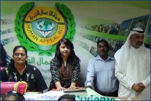 Youth group “Students for the Earth” shows humanity at “Human Appeal International”