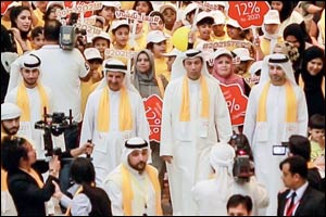 ‘#2021steps' Walkathon in Dubai Mall Promotes Healthy Lifestyle