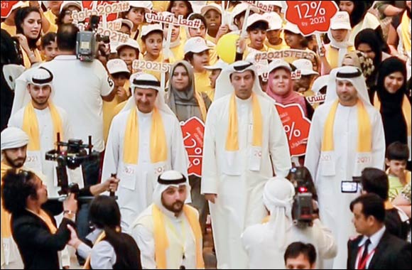 �#2021steps' Walkathon in Dubai Mall Promotes Healthy Lifestyle