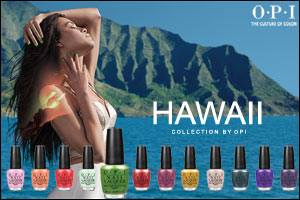 OPI Launches Hawaii Collection Featuring Twelve New Nail Lacquer Shades for Spring/Summer 2015