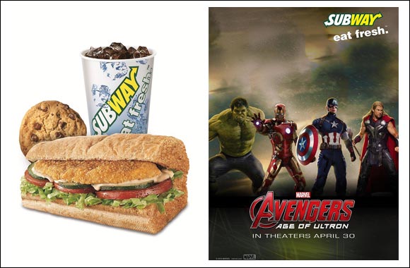 SUBWAY� Teams Up with Marvel for the MEA Exclusive Premiere of �Avengers: Age of Ultron�