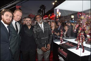 Al Ahli Group's Iron Man Collectibles marvels Hollywood stars at Avengers: Age of Ultron global premiere