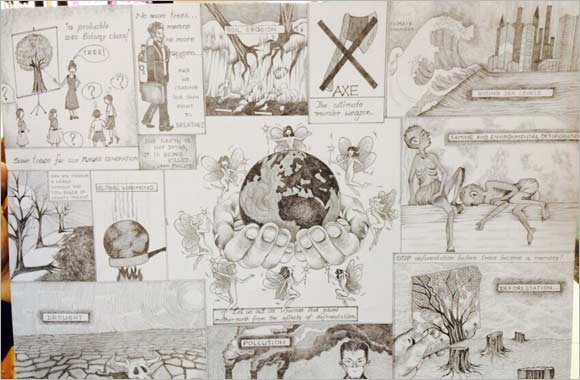 Earth Day campaign ends on high note at Al Wahda Mall Abu Dhabi