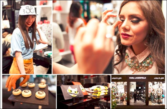 KARL LAGERFELD celebrates the opening of its concept store in Doha, Qatar