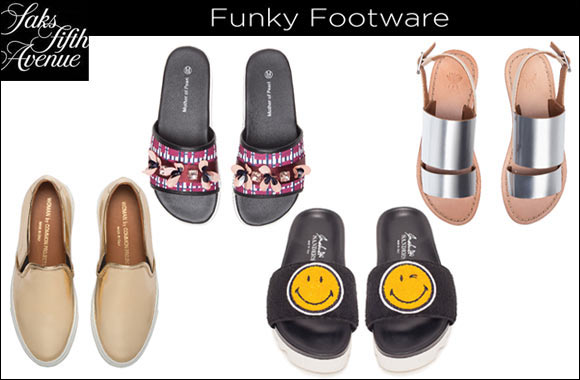Saks Fifth Avenue - Funky Footware