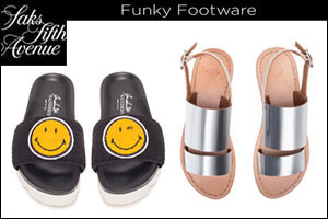 Saks Fifth Avenue - Funky Footware