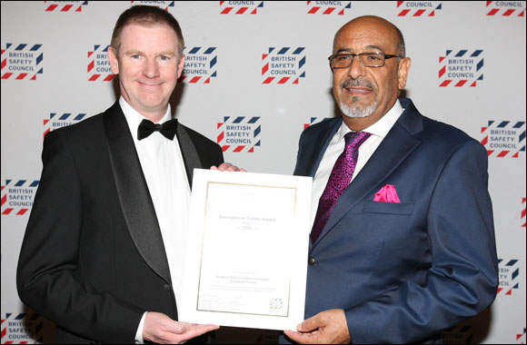 ACC Wins International Safety Award for Prestigious Fountain Views Project