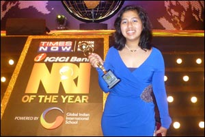 14 year old Dubai girls wins NRI of the Year Award