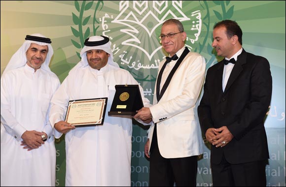 Doha Bank wins Environmental Award' at Arab Organization for Social Responsibility Awards 2015