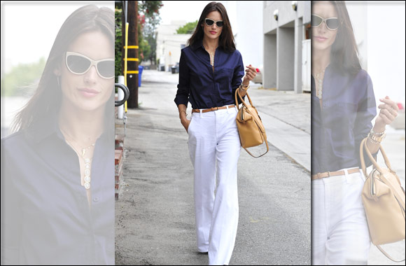 Alessandra Ambrosio in Michael Kors