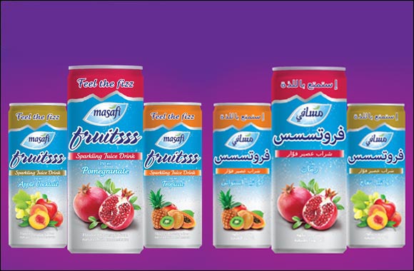 Masafi Makes Entry into Carbonated Drinks Category with Launch of �Fruitsss' Sparkling Juice