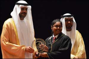 Aparajita Ramesh wins the prestigious Sharjah Award for Educational Excellence in a row