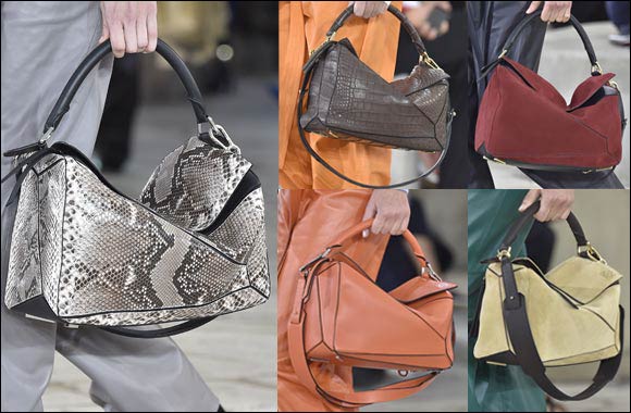 LOEWE - The Iconic PUZZLE Bag Spring Summer 2015
