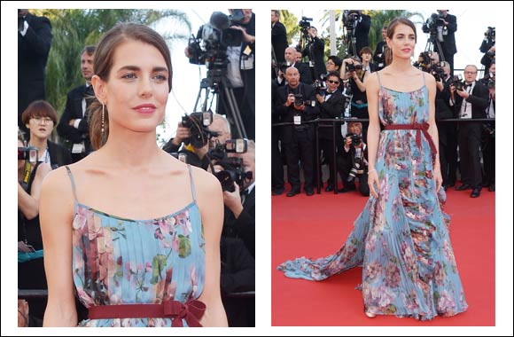 Gucci MU - Miss Charlotte Casiraghi attending the Cannes Film Festival