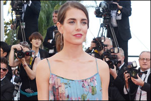 Gucci MU - Miss Charlotte Casiraghi attending the Cannes Film Festival