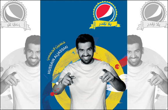 Hussain Al Jassmi announced as ambassadorof the #PepsiChallenge in the Middle East
