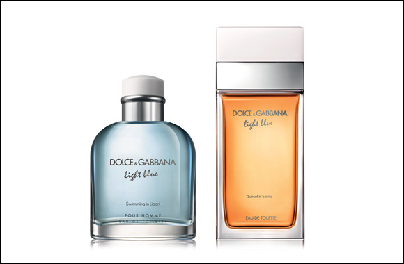 DG Light Blue Limited Edition Sunset in Salina and Swimming in Lipari Inspiration