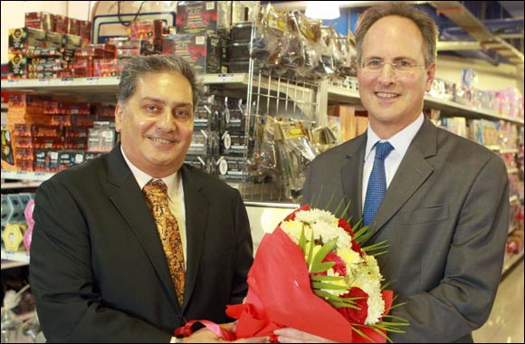 British Ambassador visits Al Maya Supermarket