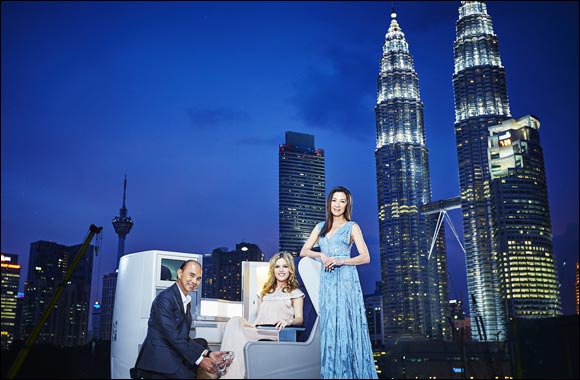 Tan Sri Michelle Yeoh, Datuk Jimmy Choo OBE and Georgia May Jagger create fairy-tale moment in Malaysia to celebrate British Airways' launch