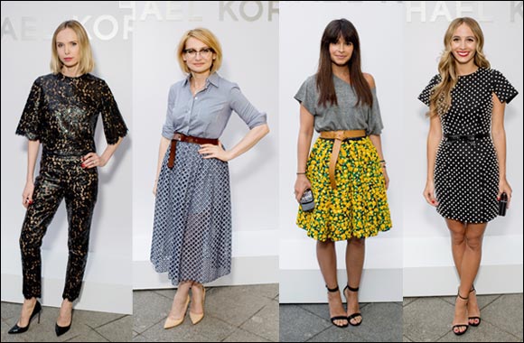 Celebrities in Michael Kors to celebrate the opening of the new Collection Store in Moscow, Russia