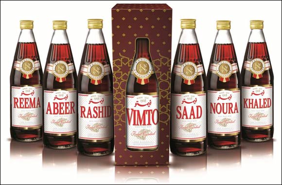 This Ramadan, Vimto teams up with Bloomingdale's-Dubai to launch personalized #MyVimto bottles