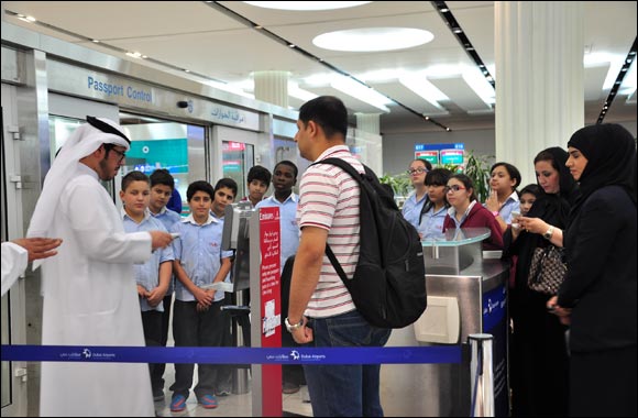 ISAS takes students to Dubai International Airport for an educational trip