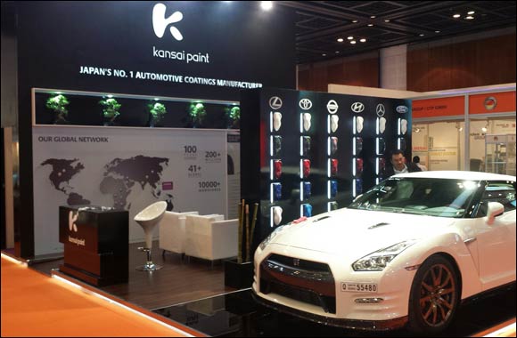 Kansai showcases world-class auto paint solutions at Automechanika