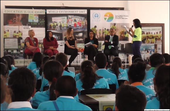 Hundreds of Youth echo the call to �Consume with Care� at Dubai summit on 1st June