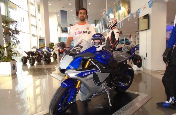 First Yamaha R1 customer in UAE